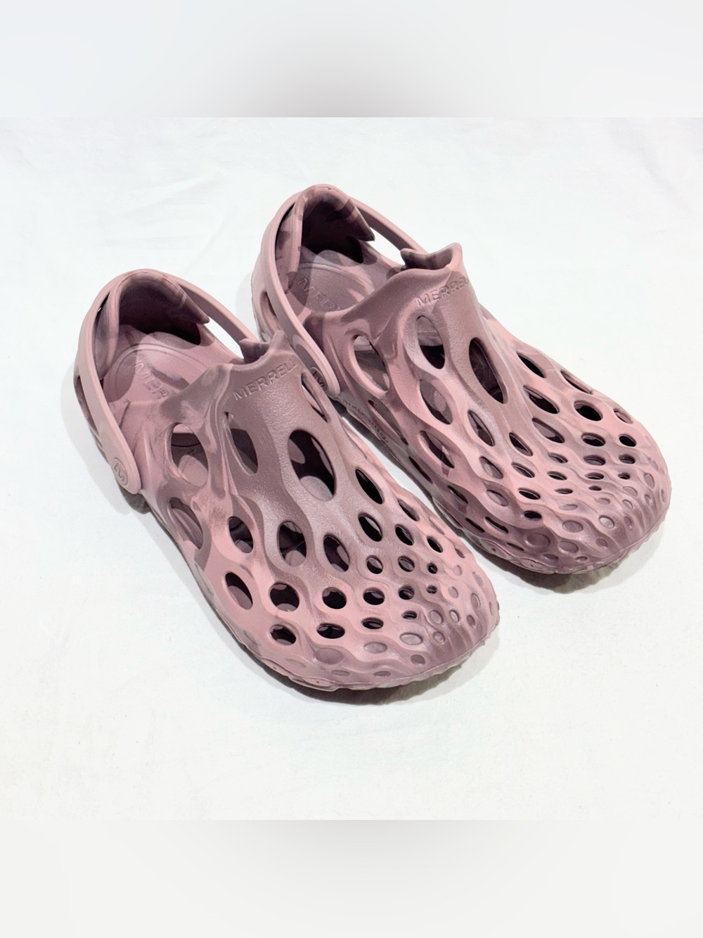 Merrell Womens Hydro Moc Sandals Slip-On Comfort Lightweight Burlwood Sz 9 Beach